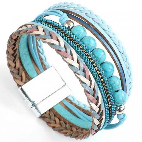 Bracelet Amérindien Turquoise