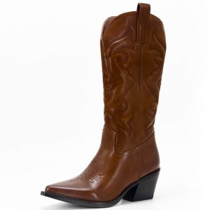 Bottes Western Marron pour Femme