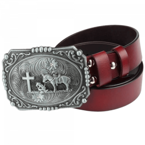 Ceinture Western Homme à Grosse Boucle