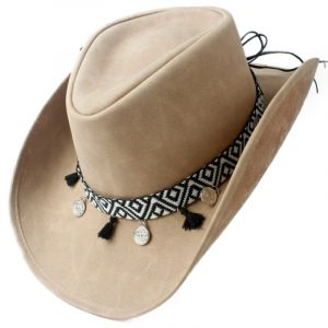 Chapeau de Cowboy en Cuir