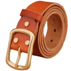 Ceinture Western Camel