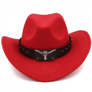 Chapeau Country Rouge