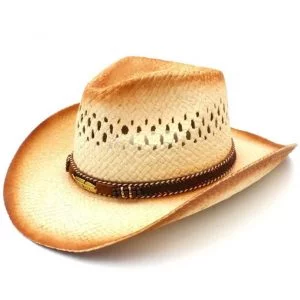 Chapeau de Cowboy en Paille