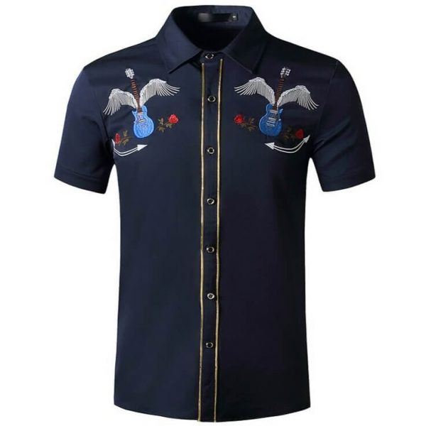 Chemise Country Manches Courtes pour Homme