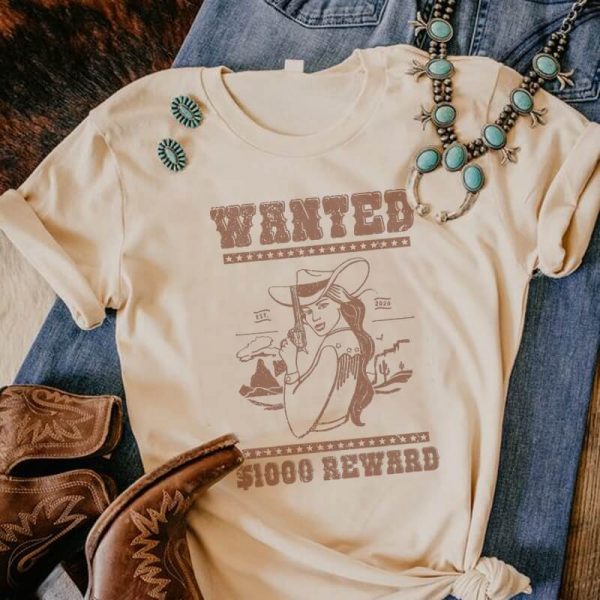Tee Shirt Look Western